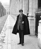 Leonard Pitt in Palais Royal garden, circa 1964.